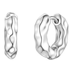 Yokoamii Kolczyki z mosiadzu w srebrze 1 ct Damski. Szare kolczyki Yokoamii, posrebrzane. Za 139.99 zł.