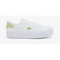 Buty Sportowe Damskie Lacoste Ziane Platform. Białe buty treningowe Lacoste, bez wzorów, bez zapięcia, tenisowe. Za 365.20 zł.