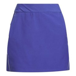 Damskie spódnico-spodenki adidas Ultimate 365. Niebieskie szorty sportowe adidas, bez wzorów, z materiału, na golfa, climalite (adidas). Za 323.50 zł.