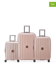 Delsey 3-częściowy zestaw "St Tropez" w kolorze beżowym rozmiar: onesize. Brązowe walizki Delsey. Za 1,747.38 zł.