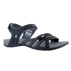 Buty trekkingowe damskie Hi-Tec Savanna Ii. Czarne buty trekkingowe Hi-tec, na lato, z materiału, bez zapięcia. Za 296.00 zł.