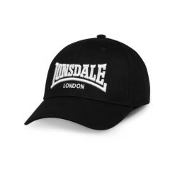 Czapka z daszkiem Lonsdale Flixton. Białe czapki z daszkiem Lonsdale, bez wzorów. Za 148.50 zł.