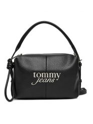 Tommy Jeans Torebka Tjw Bold Camera Bag AW0AW18470 Czarny. Czarne torebki klasyczne Tommy Jeans, bez wzorów, z jeansu, bez dodatków. Za 449.99 zł.
