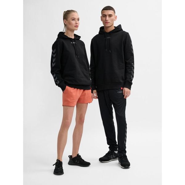 Bluza sportowa z kapturem Hummel Legacy Hoodie Unisex. Czarne bluzy z kapturem Hummel, s, bez wzorów, z kapturem, na fitness i siłownię. W wyprzedaży za 148.20 zł.