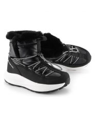Alpine Pro Kozaki zimowe "Ugewa" w kolorze czarnym rozmiar: 39. Czarne kozaki Alpine Pro, na zimę, bez wzorów, eleganckie, bez obcasa, bez zapięcia. Za 291.25 zł.