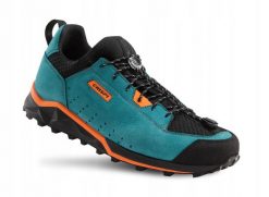 Buty trekkingowe Crispi Attiva. Zielone trekkingi CRISPI, bez wzorów, z materiału, bez zapięcia, trekkingowe. Za 1,200.00 zł.