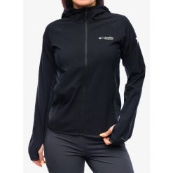 Bluza rozpinana damska Columbia Spectre Ridge Full Zip Hooded Tech Fleece. Czarne bluzy Columbia, xs, bez wzorów, sportowe, bez ramiączek, bez kaptura. Za 329.99 zł.