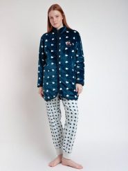 Disney Kurtka polarowa "Disney" w kolorze granatowym rozmiar: M. Niebieskie kurtki Disney, m, bez wzorów, z polaru, bez kaptura. Za 165.99 zł.