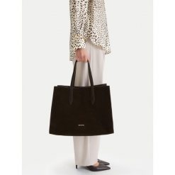 Torebka GINO ROSSI. Brązowe torebki klasyczne Gino Rossi, bez wzorów, klasyczne, bez dodatków. Za 559.99 zł.