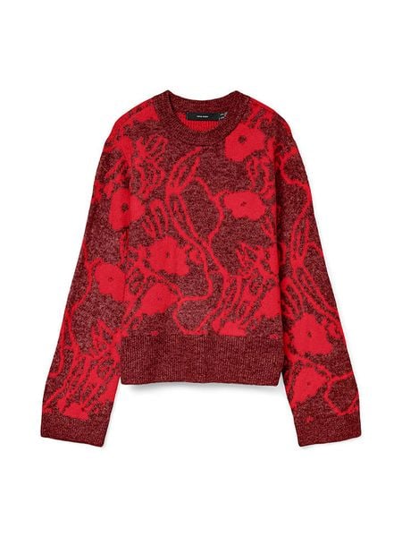 Vero Moda Sweter w kolorze bordowym rozmiar: S. Czerwone swetry Vero Moda, s, bez wzorów, bez ramiączek. Za 95.92 zł.