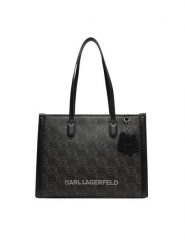 KARL LAGERFELD Torebka A2W30190 Czarny. Czarne torebki klasyczne KARL LAGERFELD, bez wzorów, ze skóry, bez dodatków. Za 699.99 zł.