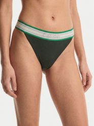 Calvin Klein Swimwear Dół od bikini LV00Q61104 Zielony ciemny. Zielone bikini Calvin Klein Swimwear, bez wzorów, z syntetyku. Za 209.99 zł.