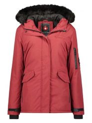 Canadian Peak Parka "Adan" w kolorze czerwonym rozmiar: S. Czerwone płaszcze Canadian Peak, s, bez wzorów, bez kaptura. Za 264.15 zł.