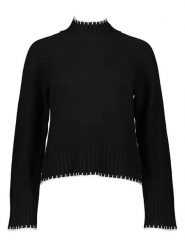 GAP Sweter w kolorze czarnym rozmiar: XXL. Czarne swetry GAP, xxl, bez wzorów, bez ramiączek. Za 138.45 zł.