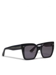 Calvin Klein Okulary przeciwsłoneczne CK23508S Czarny. Czarne okulary przeciwsłoneczne Calvin Klein, bez wzorów, z tworzywa sztucznego, plastikowe. Za 799.99 zł.