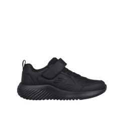 BUTY sportowe SKECHERS BOUNDER 405626L- BBK lekkie czarne na rzepę 36,5. Czarne buty treningowe Skechers, bez wzorów, bez zapięcia. Za 172.00 zł.