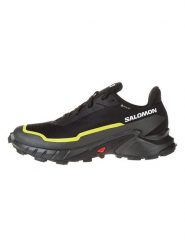 SALOMON Buty "Alphacross 5 GTX" w kolorze czarnym do biegania rozmiar: 40. Czarne buty do biegania Salomon, bez wzorów, z gore-texu, bez zapięcia, do biegania, gore-tex. Za 202.50 zł.