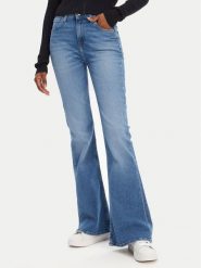Lee Jeansy Breese L32YROEU Niebieski Flare Fit. Niebieskie jeansy Lee, l, bez wzorów, z bawełny. Za 259.99 zł.