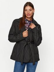 Vila Kurtka puchowa Dita 14087604 Czarny Regular Fit. Czarne kurtki Vila, bez wzorów, z puchu, bez kaptura. Za 149.99 zł.