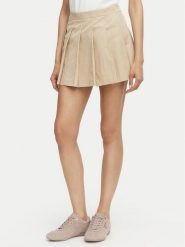 Guess Spódnica plisowana W6YD14 W2940 Czarny Regular Fit. Czarne spódnice Guess, xl, z aplikacjami, z syntetyku, plisowane. Za 434.99 zł.