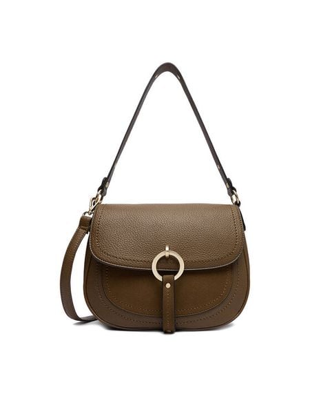 Lasocki Torebka C- LSK-K-063-06 Zielony. Zielone torebki klasyczne Lasocki, bez wzorów, z tworzywa sztucznego, bez dodatków. Za 179.99 zł.