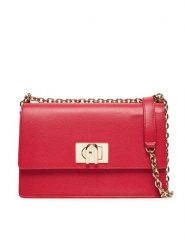 Furla Torebka BAFIACO ARE000 BG RUB00 Czerwony. Czerwone kopertówki Furla, bez wzorów, ze skóry, wizytowe, bez dodatków. Za 1,609.00 zł.