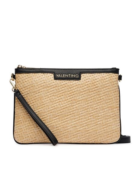 Valentino Torebka Demetra VBS9R917 Beżowy. Brązowe listonoszki Valentino, bez wzorów, z syntetyku, bez dodatków. Za 322.99 zł.