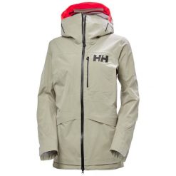 Damska kurtka typu infinity shell Helly Hansen Aurora. Brązowe kurtki narciarskie Helly Hansen, na zimę, bez wzorów, bez kaptura, narciarskie. W wyprzedaży za 2,038.85 zł.