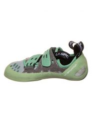 LA SPORTIVA Buty wspinaczkowe "GeckoGym Vegan" w kolorze zielono-szarym rozmiar: 40. Szare buty treningowe La Sportiva, bez wzorów, z materiału, bez zapięcia. Za 291.25 zł.