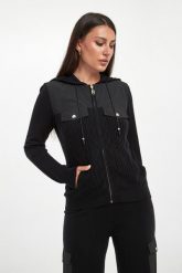 Sweter dmaski z kapturem LIU JO. Swetry Liu Jo, xl, bez wzorów, bez ramiączek. Za 899.00 zł.