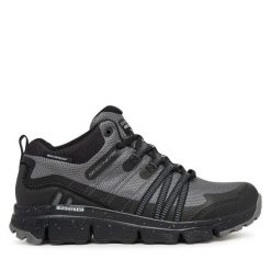 Trekkingi Skechers. Szare buty sportowe lifestyle Skechers, bez wzorów, sportowe, bez zapięcia. Za 339.99 zł.