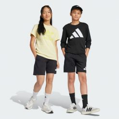 Krótkie Spodnie Adidas Sport J Bl Kn Sh 210 Dzieci. Białe szorty adidas, bez wzorów, sportowe. Za 109.00 zł.