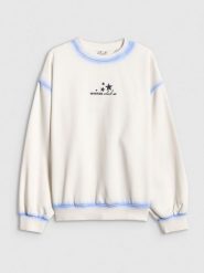 4F Bluza dresowa regular bez kaptura damska - biała M. Brązowe bluzy 4f, m, bez wzorów, z dresówki, vintage, bez ramiączek, bez kaptura. Za 159.99 zł.