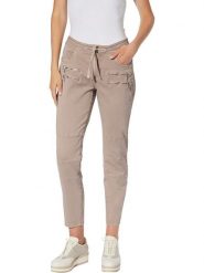 Heine Dżinsy - Slim fit - w kolorze beżowym rozmiar: 50. Brązowe jeansy Heine, bez wzorów, z podwyższonym stanem. Za 105.38 zł.