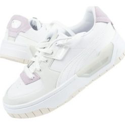 Buty sportowe Puma Cali Dream 383112 02 białe. Białe buty treningowe bez wzorów, z materiału, bez zapięcia. Za 551.82 zł.