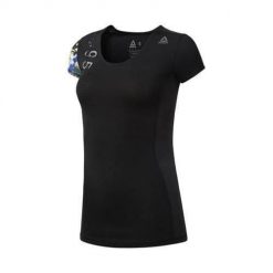 Koszulka sportowa damska Reebok Activchill. Czarne t-shirty sportowe Reebok, m, bez wzorów, bez ramiączek. Za 164.00 zł.