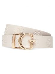 Guess Pasek w kolorze szarym rozmiar: 90. Szare paski Guess, z aplikacjami, z materiału. Za 173.99 zł.