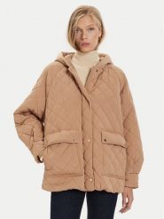 Marella Kurtka przejściowa Fabiana 2423486064 Beżowy Regular Fit. Brązowe kurtki Marella, bez wzorów, z syntetyku, bez kaptura. Za 1,139.00 zł.