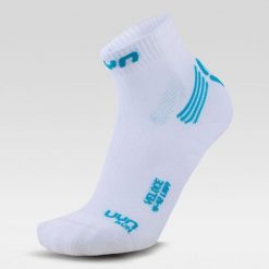 Skarpety do biegania RUN VELOCE LADY r.41-42. Białe skarpetki Uyn, bez wzorów. Za 74.99 zł.