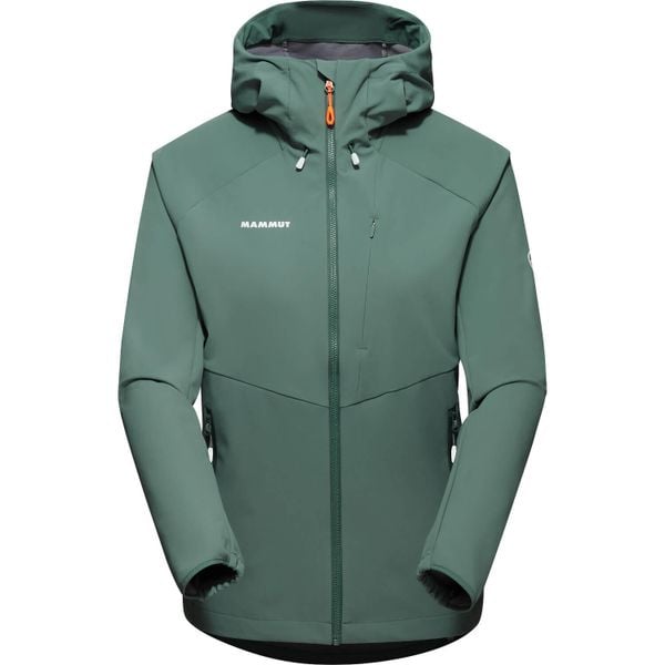 Kurtka trekkingowa damska Mammut Ultimate Comfort. Zielone kurtki Mammut, m, bez wzorów, z materiału, z kapturem, trekkingowe. Za 1,383.00 zł.