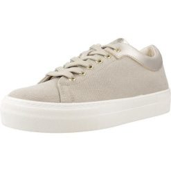 Buty GEOX D CLAUDIN Beżowy. Brązowe buty trekkingowe Geox, z syntetyku, bez zapięcia. Za 215.99 zł.