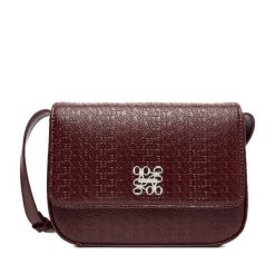 Torebka Nine West. Czerwone listonoszki Nine West, bez wzorów, bez dodatków. Za 199.99 zł.