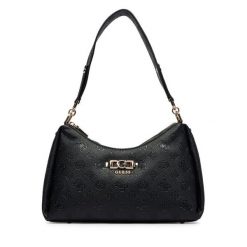 Torebka Guess. Czarne torebki klasyczne Guess, z aplikacjami, klasyczne, bez dodatków. Za 569.99 zł.