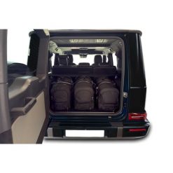 Torby Do Bagażnika Mercedes-Benz G 2018-2023 3Szt Kjust. Czarne torby podróżne KJUST, bez wzorów. Za 1,140.00 zł.