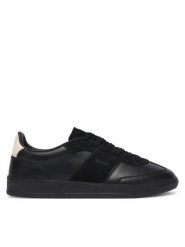BOSS Sneakersy Brenta 50573817 Czarny. Czarne botki Boss, bez wzorów, ze skóry, bez obcasa, na płaskiej podeszwie, bez zapięcia. Za 949.99 zł.