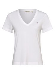 Gant T-shirt Kobiety Dżersej biały, XXL. Białe t-shirty sportowe Gant, xxl, bez wzorów, z dżerseju, bez ramiączek. Za 229.95 zł.