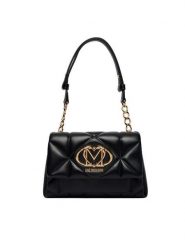 LOVE MOSCHINO Torebka JC4259PP0OLC0000 Czarny. Czarne torebki klasyczne Love Moschino, bez wzorów, ze skóry, bez dodatków. Za 1,009.00 zł.