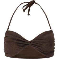 Damski top do kostiumu kąpielowego Athlecia Larinie. Brązowe bikini Athlecia, bez wzorów, sportowe. Za 173.50 zł.