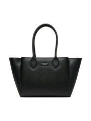 Emporio Armani Torebka EW002330 AF17799 MC149 Czarny. Czarne shopper bag Emporio Armani, bez wzorów, ze skóry, bez dodatków. Za 1,459.00 zł.