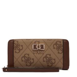 Portfel Guess. Brązowe portfele Guess, z aplikacjami. Za 299.99 zł.